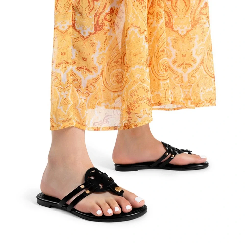 Dream Pairs Women’s Casual Strappy Flip-Flop Sandals - Picture 7 of 11